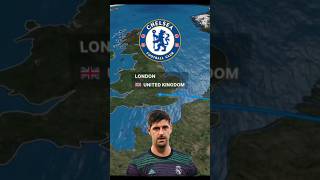 Courtoiss career ✈️⚽ football travel courtois [upl. by Akiret]