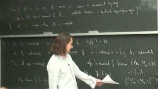 Lecture Series quotpadic Geometryquot by Peter Scholze 2014 lecture 12 [upl. by Cave]