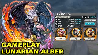 Gameplay Lunarian Alber Level 100  One Piece Bounty Rush [upl. by Rex29]