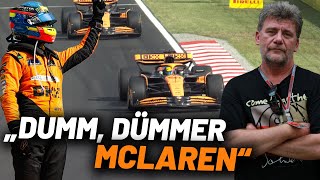 Piastri feiert Debütsieg Verstappen schlägt um sich Ungarn GP Budapest  Formel 1 2024 [upl. by Refeinnej]