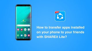 How to transfer apps with SHAREit Lite without internet [upl. by Lissner]