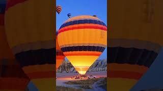 Beautiful Cappadocia Turkey kapadokya cappadocia hotairballoon [upl. by Cate]