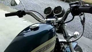 2004 Harley Davidson Sportster 1200R Thunderheader Exhaust [upl. by Kendrah]