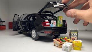 Unboxing Most Realistic Skoda Octavia Mk3 118 Scale Model by Paudi with Openable Parts [upl. by Aurelius]