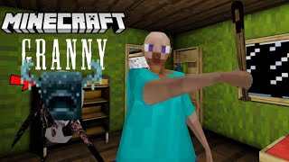 Granny 18 is minecraft sewer escape جراي تحولت ماين كرافت [upl. by Abbot]