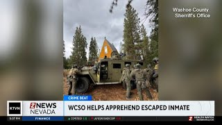 Washoe County Sheriffs Office SWAT team helps arrest escaped inmate [upl. by Rancell]