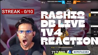 RASHIQ DB LIVE 1V4 അപാരത 😸💥 RASHIQDB [upl. by Yesac]