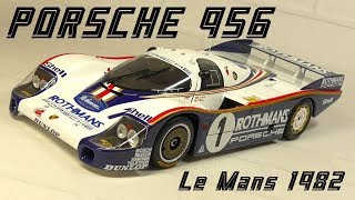 【ミニカー・diecast cars】PMA 118 PORSCHE 956 1982 Le Mans 1st ROTHMANS ミニチャンプス 118 ポルシェ956 ル・マン1982 [upl. by Coffey]