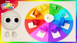 Discover the Colour Wheel 🎨🌈  Full Episodes for Kids  Learn Colours  Colourblocks [upl. by Joceline]