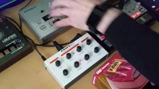 MAM MB33 Retro Analogue Synth TB303 Clone  review sound test and live acid jam [upl. by Balthazar]