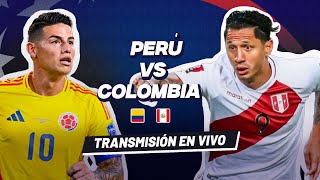 PERÚ VS COLOMBIA  FUTBOL EN VIVO  LA PELOTITA PARADA ⚽🦵 [upl. by Anuaek254]