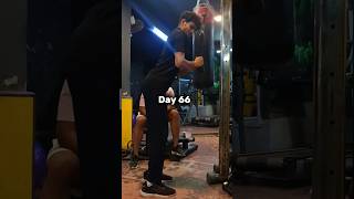 DAY 66 OF USING CREATINE💪 fitness workout motivation [upl. by Imelida]