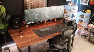 How to Build a Budget Desk Setup from IKEA  Amazon [upl. by Ettesil161]