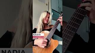 OBLIVION Astor PIAZZOLLA on guitar by NADiA Kossinskaja shorts nadiaguitar [upl. by Lorenz]