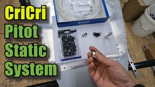 42  CriCri Airplane Build  Pitot Static System [upl. by Hermon179]