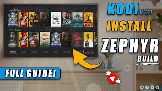 New KODI 21 Omega BUILD  Firestick amp Android TV [upl. by Lichtenfeld]