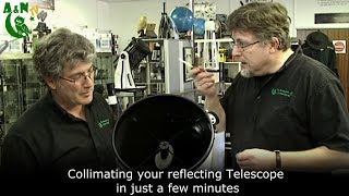 Collimating your reflecting Telescope in just a few minutes [upl. by Doble]