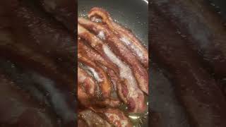 bacon sizzling hot breakfast morning meatlovers ancient slave food asmr sound kids eat [upl. by Valente634]