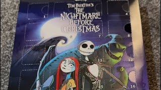 The Nightmare Before Christmas Advent Calendar 1 [upl. by Itsud]