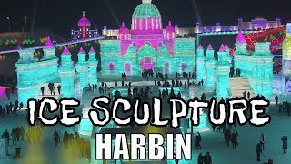 Harbin City China  SNOW amp ICE SCULPTURE [upl. by Aihseyn744]