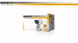 Konig Security Camera SECCAM12 [upl. by Kaile]