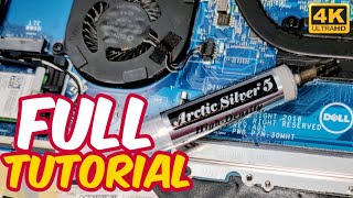 How To Remove and ReApply Thermal Paste on ANY Laptop CPU [upl. by Loar]