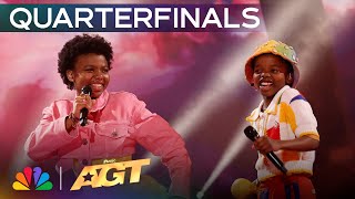 Bikos Manna Sings A BEAUTIFUL Rendition of quotClearlyquot by Grace VanderWaal  Quarterfinals  AGT 2024 [upl. by Cherice881]