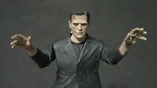 Frankensteins Monster NECA Ultimate Universal Monsters Color Action Figure Review [upl. by Onairotciv]