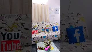 Sofa cover Meesho product good 👍 ytshorts subscribe [upl. by Moffitt13]