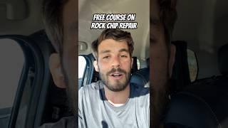 Learn rock chip repair for free rockchip [upl. by Eerazed]