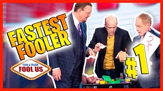 Jandro on Penn amp Teller FOOL US  FASTEST FOOLER IN HISTORY [upl. by Analos]