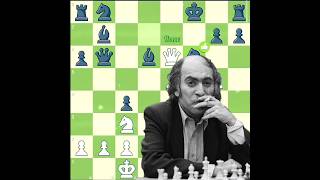 Mikhail Tal Brilliancy  3  ✨🤫 [upl. by Lauraine]