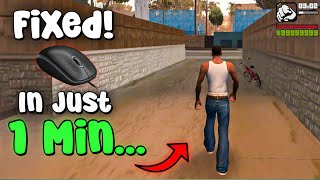 How To Fix Mouse Not Working In GTA San Andreas  GTA SA Mouse Not Working Fix [upl. by Llezo]