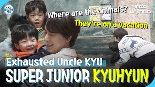 CC Uncle KYUHYUN is busy taking care of his twin nephews SUPERJUNIOR KYUHYUN [upl. by Llerrod424]