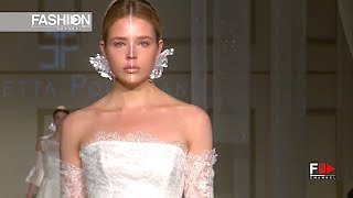 ELISABETTA POLIGNANO  Bridal Collection 2018  Sì Sposaitalia Milano  Fashion Channel [upl. by Tenney845]