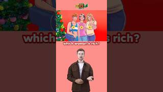 Which woman is rich puzzled quiz games viral riddleoftheday shorts [upl. by Neelhsa23]