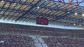 Formazioni live da San Siro  Milan  Udinese 42 [upl. by Arihsan]