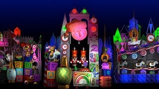 Disneyland Christmas Its a Small World Holiday New Projection Show Full Show Experience HD POV [upl. by Cartan266]