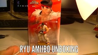 RYU AMIIBO UNBOXING [upl. by Carnahan417]