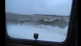 Schwerer Sturm auf der Elbe bei Teufelsbrück [upl. by Effy]