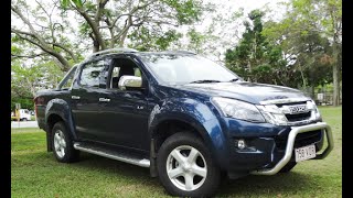 Review Isuzu DMAX vs Holden Colorado [upl. by Ailegave]