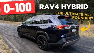 2023 Toyota RAV4 Hybrid review 0100 amp engine sound [upl. by Aynwat12]