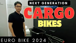 Cargo Bikes at the Euro Bike Show 2024 [upl. by Warde109]