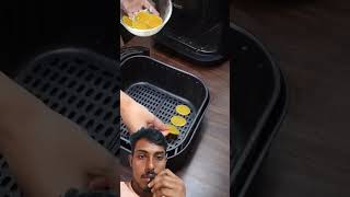 Panipuri papad in air fryer shorts [upl. by Haorbed]