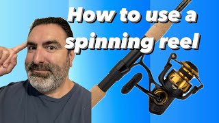 How to use a spinning reel [upl. by Fenella]