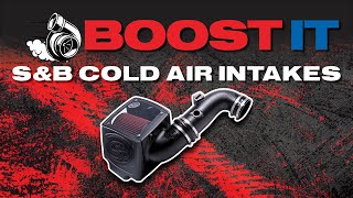 BOOST IT  SampB COLD AIR INTAKES [upl. by Ennayd]