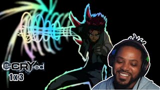 KAZUMA ESCAPES  SCRYed Episode 3 quotHolyquot Anime Reaction [upl. by Trista]