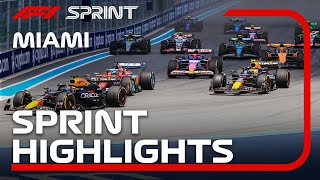 F1 Sprint Highlights  2024 Miami Grand Prix [upl. by Lepper]