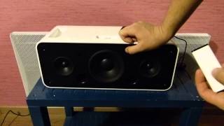 Test de lenceinte APPLE iPod HIFI [upl. by Nenerb]