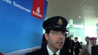 Declaraciones de Felipe Santos primer oficial de A380 de Emirates [upl. by Evante317]